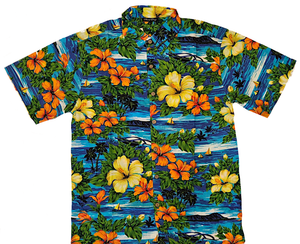 42 - Mens 100% Cotton Hawaiian Shirts